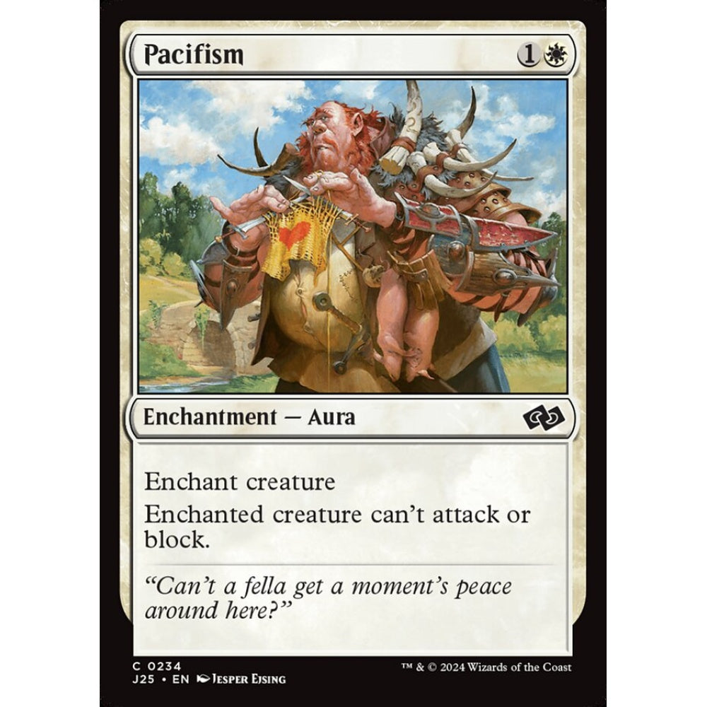 Pacifism, 234, common, Magic: The Gathering, Foundations Jumpstart