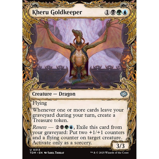 Kheru Goldkeeper uncommon 313 Magic the Gathering Tarkir: Dragonstorm