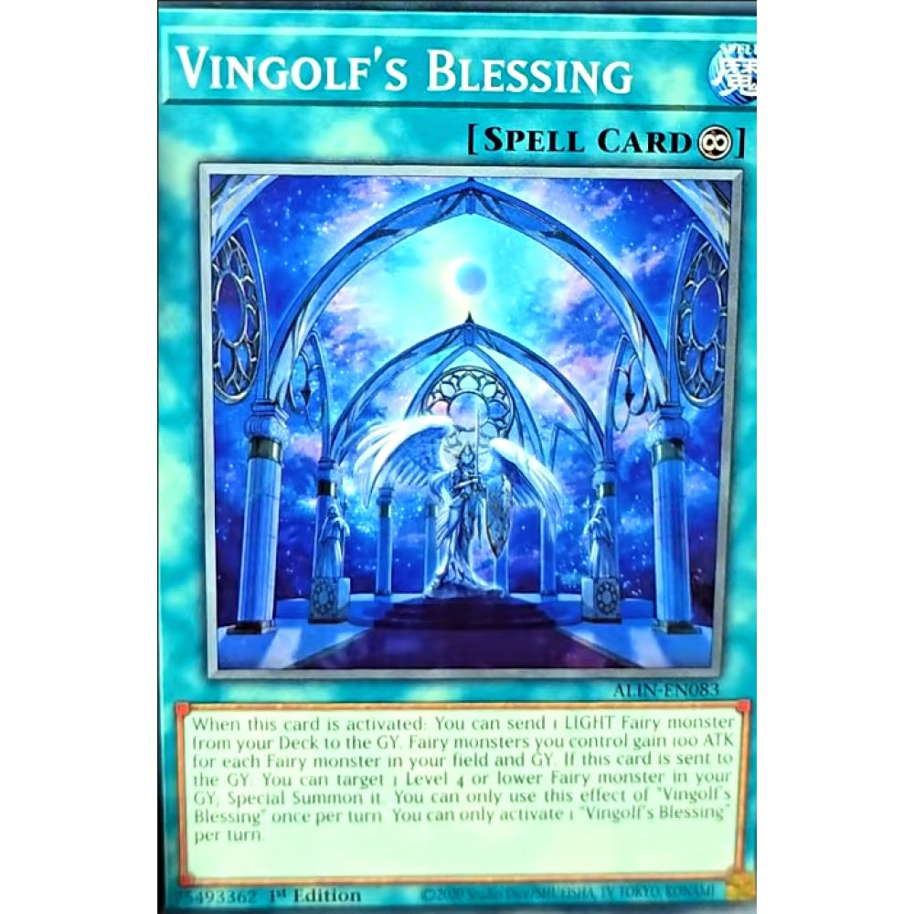 Vingolf's Blessing ALIN-EN083 Common Common Yu-Gi-Oh Alliance Insight