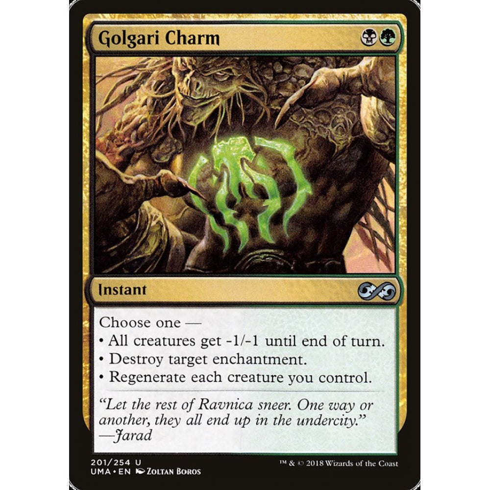Golgari Charm uncommon 201 Magic the Gathering Ultimate Masters