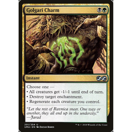 Golgari Charm uncommon 201 Magic the Gathering Ultimate Masters