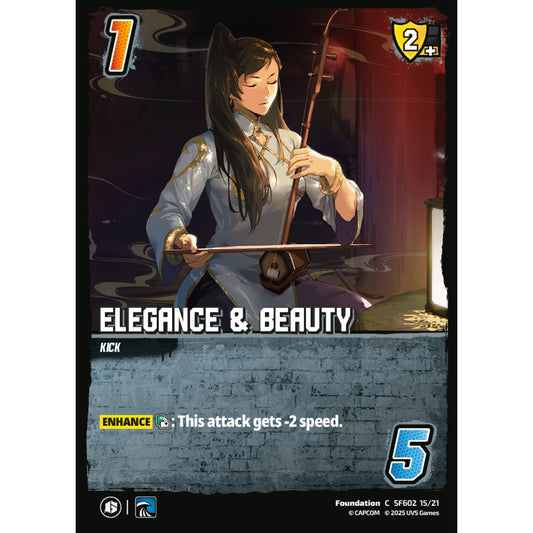 Elegance & Beauty 15/21 SF602 Universus Street Fighter 6: Challanger Series Chun-Li&Jamie Foundation C