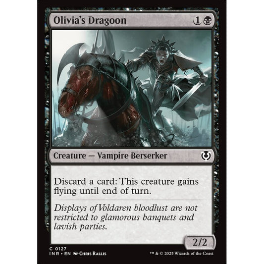 Olivia's Dragoon, 127, common, Magic: The Gathering, Innistrad Remastered