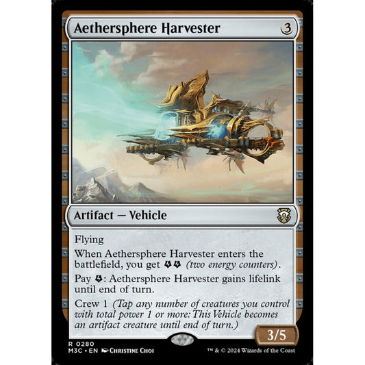 Aethersphere Harvester, 280, rare, Magic: The Gathering, Modern Horizons 3