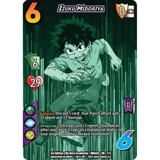 Izuku Midoriya, 5/24, CHROME, UniVersus, MHA03 Heroes Clash