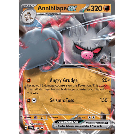 Annihilape ex Black Star Promo 32 Pokemon Card Game Scarlet & Violet Promos