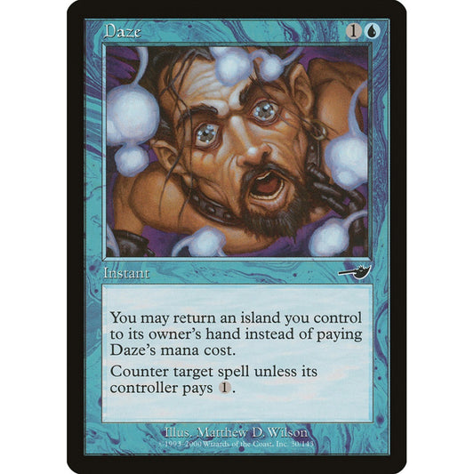 Daze common 30 Magic the Gathering Nemesis