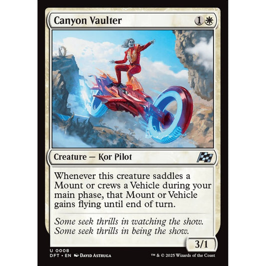 Canyon Vaulter, 8, uncommon, Magic: The Gathering, Aetherdrift