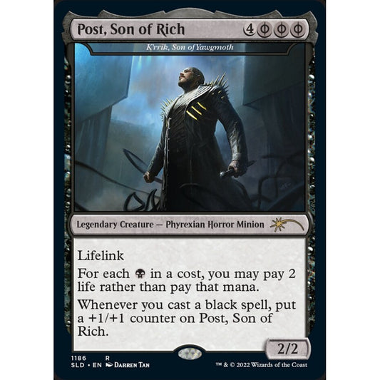 K'rrik, Son of Yawgmoth rare 1186 Magic the Gathering Secret Lair Drop