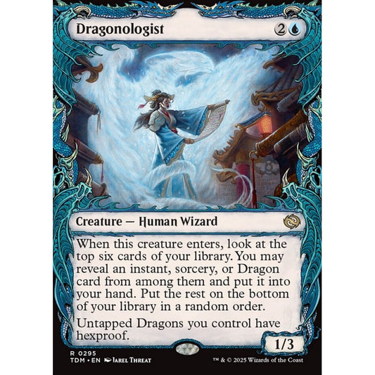 Dragonologist rare 295 Magic the Gathering Tarkir: Dragonstorm