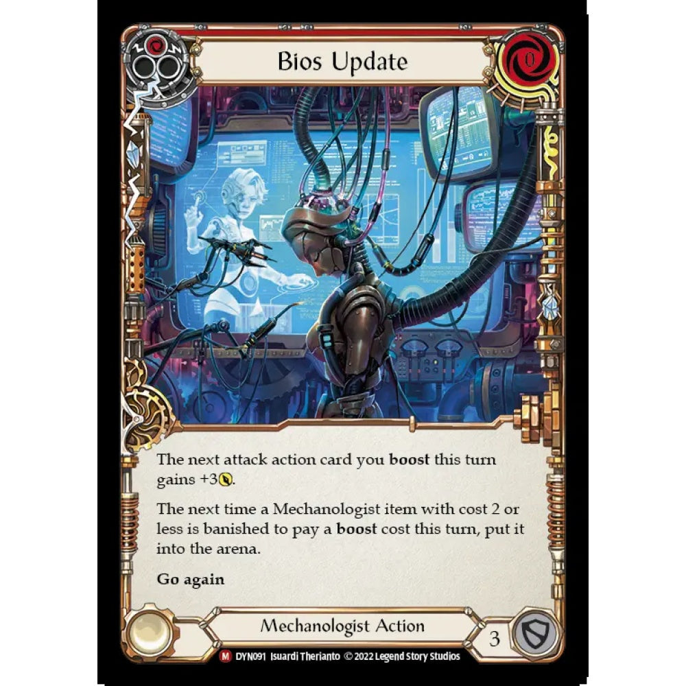 Bios Update DYN091 Majestic Flesh & Blood Trading Card Game Dynasty in Regular Art