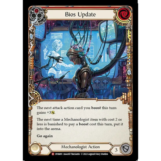 Bios Update DYN091 Majestic Flesh & Blood Trading Card Game Dynasty in Regular Art