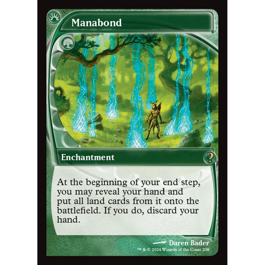 Manabond rare 208 Magic the Gathering Mystery Booster 2
