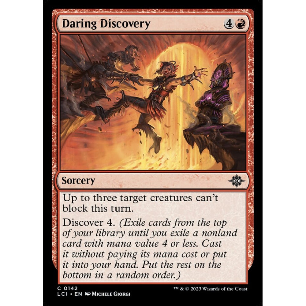 Daring Discovery common 142 Magic the Gathering The Lost Caverns of Ixalan