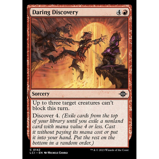 Daring Discovery common 142 Magic the Gathering The Lost Caverns of Ixalan