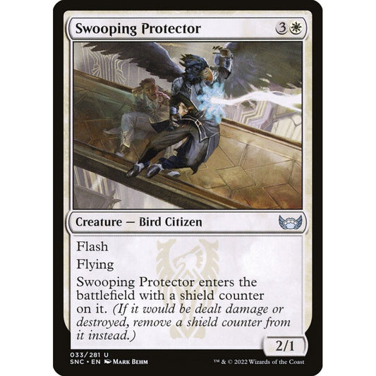 Swooping Protector uncommon 33 Magic the Gathering Streets of New Capenna