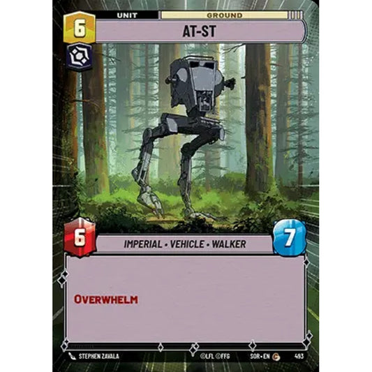 AT-ST, 493, C, Star Wars Unlimited, Sparks Of Rebellion