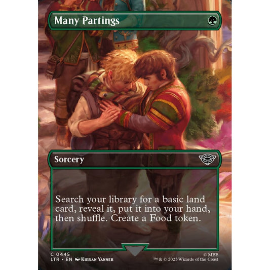Many Partings, common, 445, Magic the Gathering, The Lord of the Rings: Tales of Middle-earth