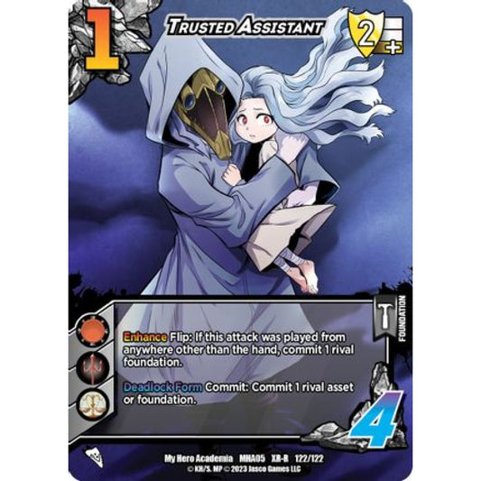 Trusted Assistant, 122/122, XR-R, UniVersus, MHA05 Undaunted Raid
