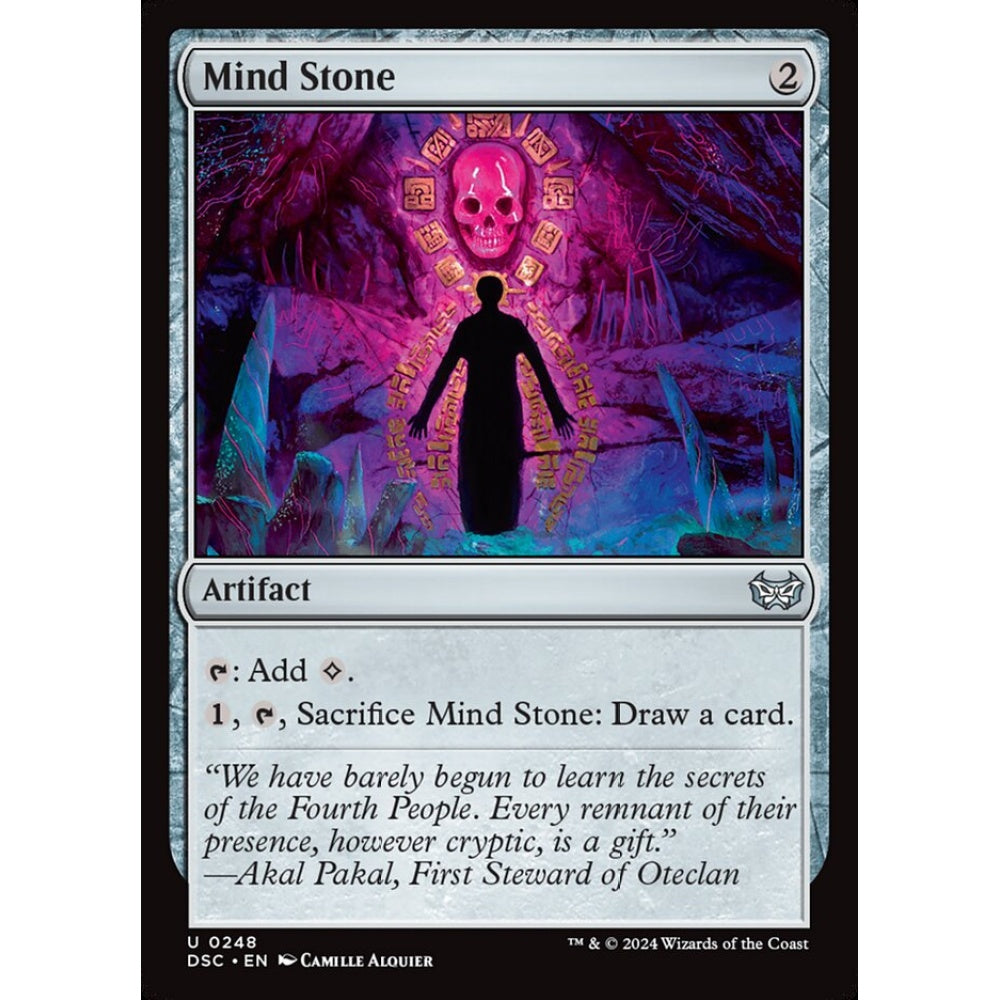 Mind Stone, 248, uncommon, Magic: The Gathering, Duskmourn: House of Horror