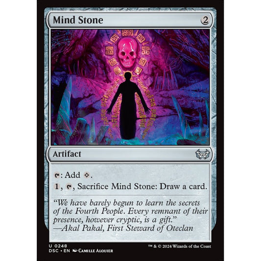 Mind Stone, 248, uncommon, Magic: The Gathering, Duskmourn: House of Horror