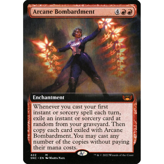 Arcane Bombardment mythic 422 Magic the Gathering Streets of New Capenna