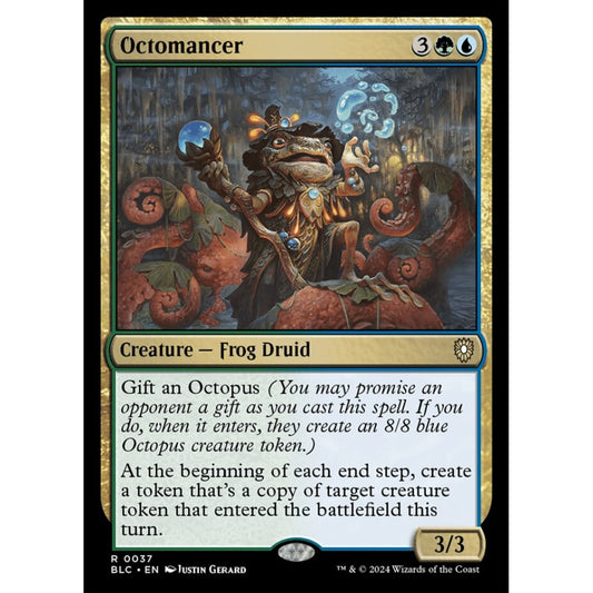 Octomancer, 37, rare, Magic: The Gathering, Bloomburrow