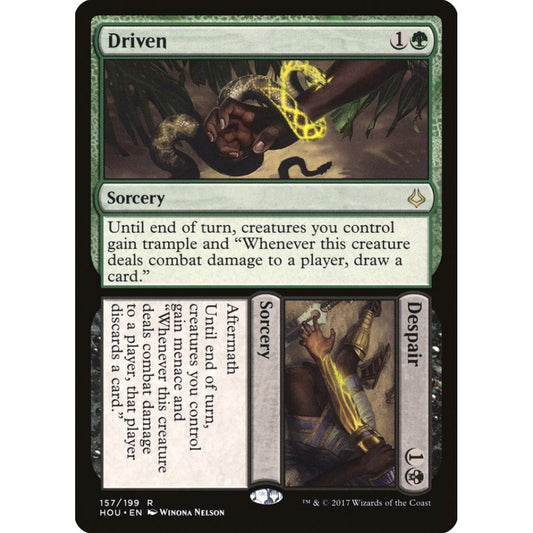 Driven // Despair rare 157 Magic the Gathering Hour of Devastation