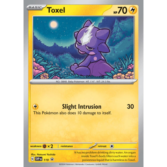 Toxel Black Star Promo 119 Pokemon Card Game Scarlet & Violet Promos