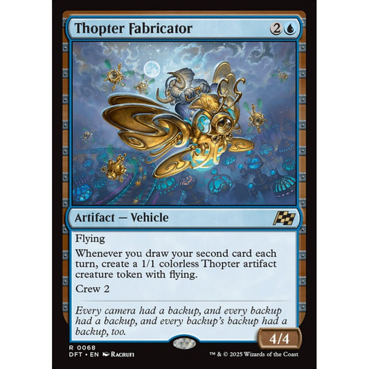 Thopter Fabricator, 68, rare, Magic: The Gathering, Aetherdrift