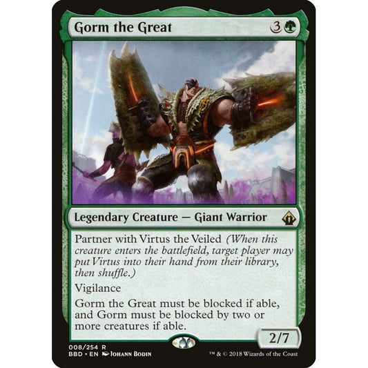 Gorm the Great rare 8 Magic the Gathering Battlebond