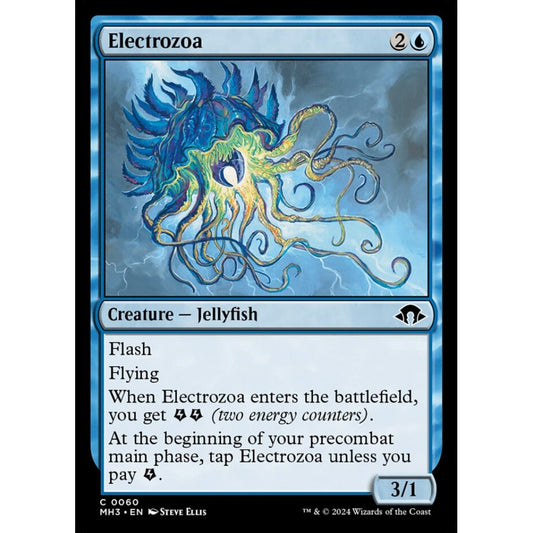 Electrozoa, 60, common, Magic: The Gathering, Modern Horizons 3