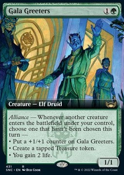 Gala Greeters (V.1) - Streets of New Capenna: Extras (Rare) [XSNC-431]