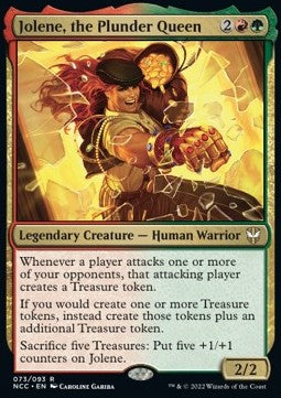 Jolene, the Plunder Queen - Commander: Streets of New Capenna (Rare) [NCC-73]