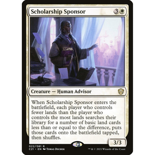 Scholarship Sponsor rare 22 Magic the Gathering Commander 2021