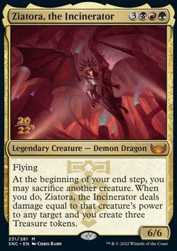 Ziatora, the Incinerator (V.1) - Streets of New Capenna: Promos (Mythic) [PSNC-231]