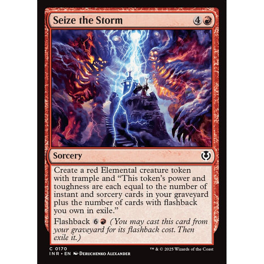 Seize the Storm, 170, common, Magic: The Gathering, Innistrad Remastered