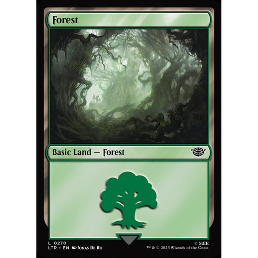 Forest, common, 270, Magic the Gathering, The Lord of the Rings: Tales of Middle-earth