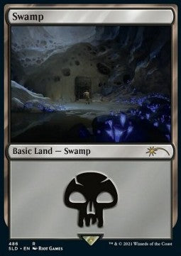 Swamp - Secret Lair Drop Series: Secretversary 2021 (Rare) [SLDSV-486]