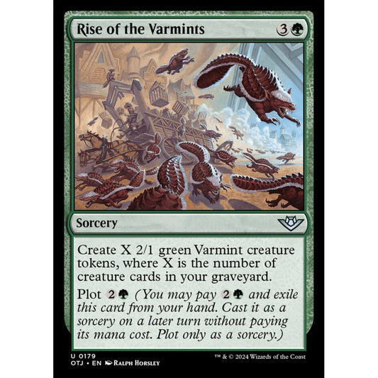 Rise of the Varmints, 179, uncommon, Magic: The Gathering, Outlaws of Thunder Junction