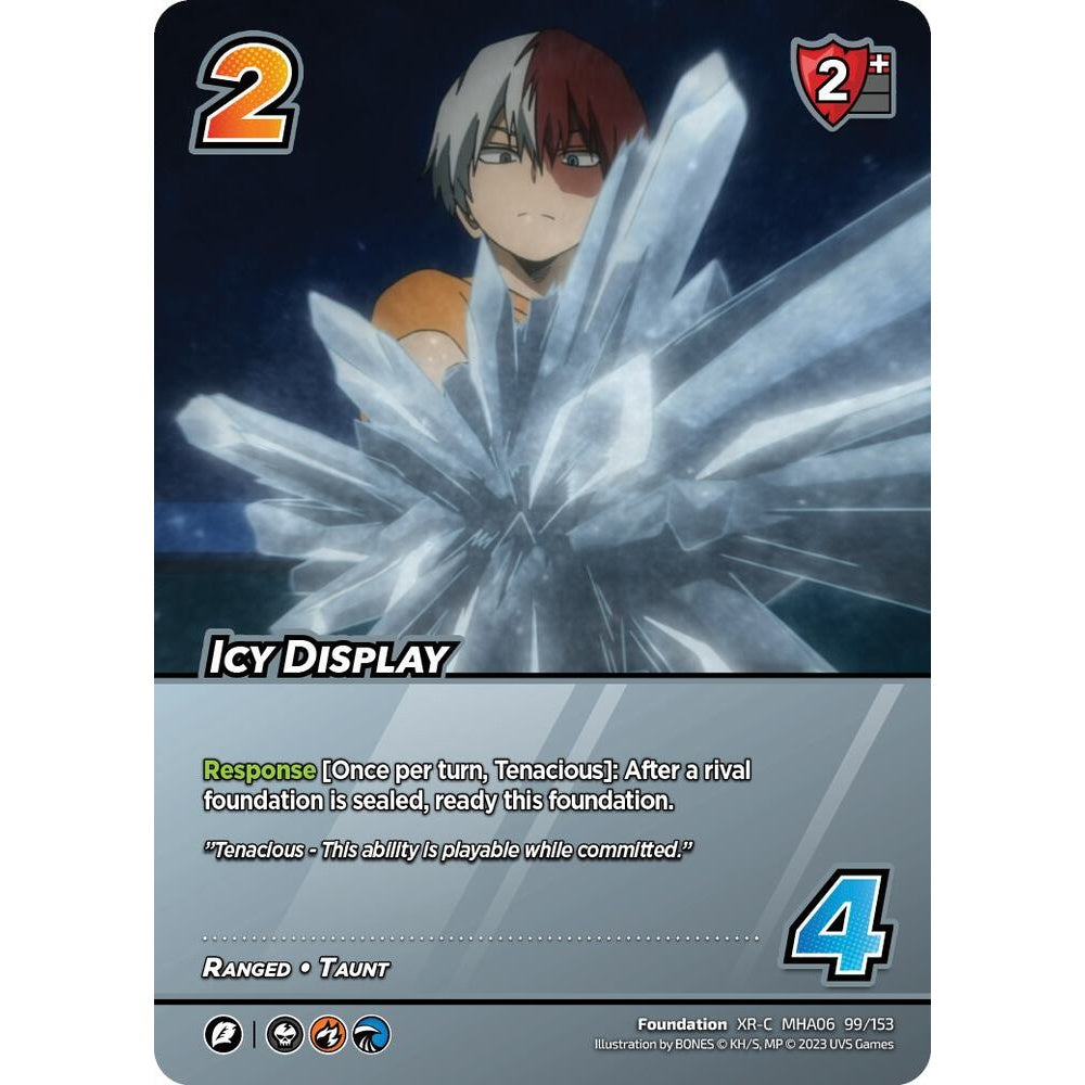 Icy Display, 99/153, MHA06, Universus, MHA06 Jet Burn, nan