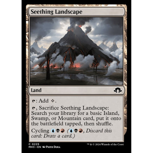 Seething Landscape, 225, common, Magic: The Gathering, Modern Horizons 3