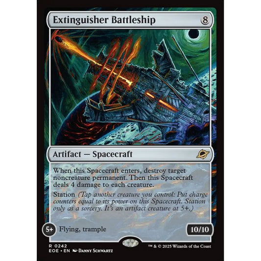 Extinguisher Battleship rare 242 Magic the Gathering Edge of Eternities