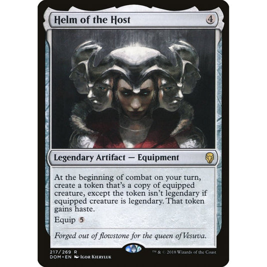 Helm of the Host rare 217 Magic the Gathering Dominaria