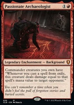 Passionate Archaeologist (V.1) - Commander Legends: Battle for Baldur's Gate: Extras (Mythic) [XCLB-656]