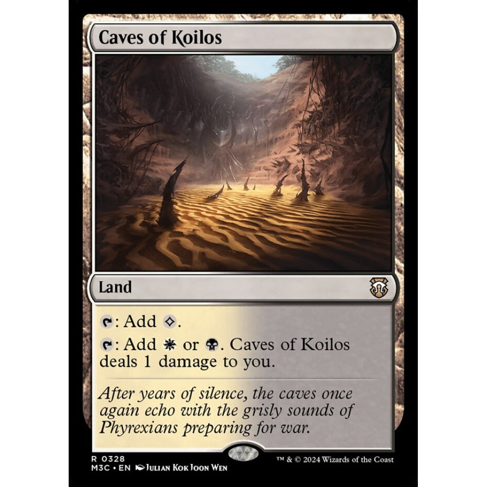 Caves of Koilos, 328, rare, Magic: The Gathering, Modern Horizons 3