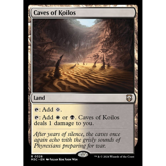 Caves of Koilos, 328, rare, Magic: The Gathering, Modern Horizons 3
