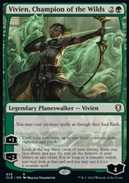 Vivien, Champion of the Wilds - Commander Legends: Battle for Baldur's Gate: Extras (Rare) [XCLB-838]