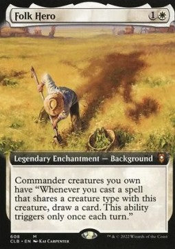 Folk Hero (V.2) - Commander Legends: Battle for Baldur's Gate: Extras (Mythic) [XCLB-608]