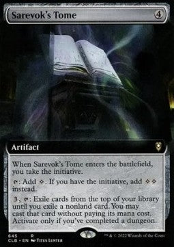 Sarevok's Tome (V.2) - Commander Legends: Battle for Baldur's Gate: Extras (Rare) [XCLB-645]